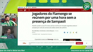 🔴⚫ Há dois dias da final, jogadores deixam técnico fora da reunião.