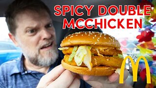 McDonalds Spicy Double McChicken Review - Greg's Kitchen