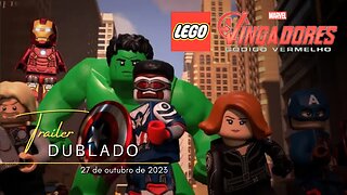 LEGO Marvel Vingadores: Código Vermelho | Trailer oficial dublado | 2023