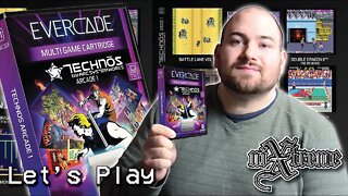 Double Dragon? Tetris in the 3rd Dimension? Lets Play the Technos Arcade 1 Pack on the Evercade VS!