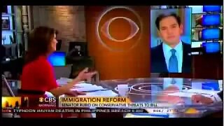 Senator Rubio Discusses Budget Deal and Immigration Reform on "CBS This Morning"
