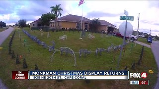 Christmas light display hopes to raise money for K9s