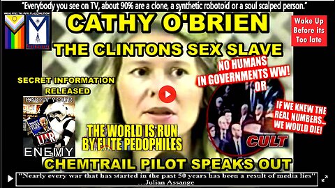 SEX SLAVE FOR THE CLINTONS TELLS ALL - REAGAN NOT INNOCENT EITHER - CHEMTRAIL PILOT SPEAKS OUT