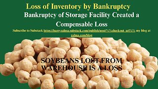 Loss of Inventory by Bankruptcy