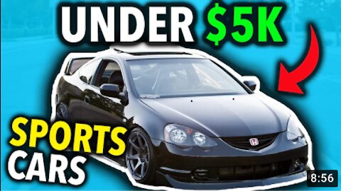 BEST FUN CARS UNDER 5K (Top Fast Sports Cars For $5,000)
