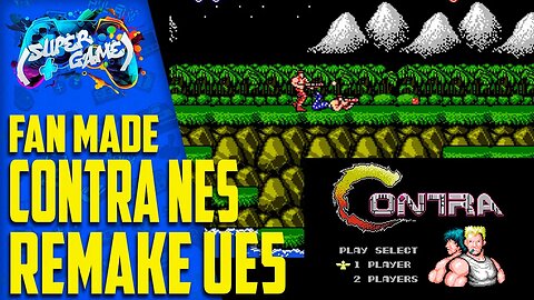 CONTRA NES REMAKE feito por fã na Unreal Engine 5