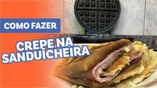 HOW TO MAKE CREPE IN A SANDWICH MAKER [QUICK, EASY AND CHEAP]