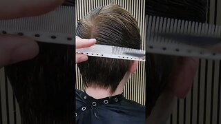 ASMR Haircut. Scissor cut on men's hair #asmr #asmrbarber