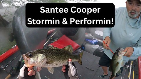 Santee Cooper: Catching Fish then Weathering a Dangerous Storm!