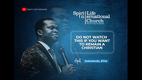 Dont watch this if you want to remain a Christian as you are | Apostle Emmanuel Etim