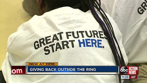 WWE superstars promote anti-bullying campaign at Tampa Boys & Girls Club