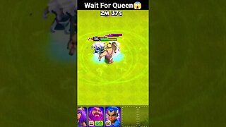 King + Queen Vs Electro Titans 🔥(Clash of Clans) #clashofclans #shorts