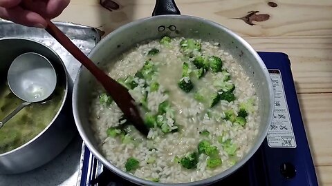 The best broccoli risotto