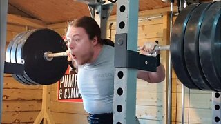 EASY 140 Kgs x 10 Squat WHILE SICK.