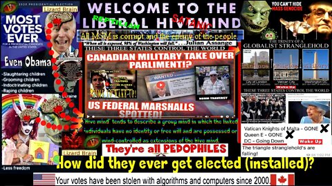 OTTAWA INVASION! PARLIAMENT SEIZED?! US FEDERAL MARSHALLS SPOTTED ON SCENE!