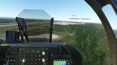 VR test and Harrier Flight