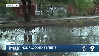 Rain brings flooding to some Tucson neighborhoods