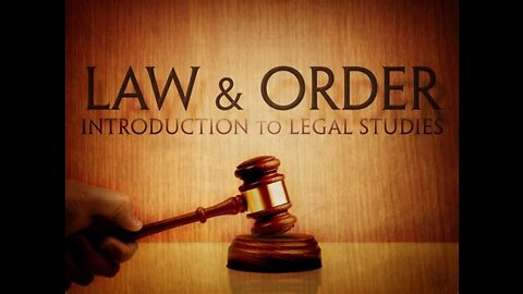 LAW & ORDER SERIES, Part 1
