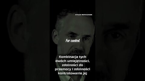 Mężczyzna powinien być niebezpieczny - Jordan Peterson