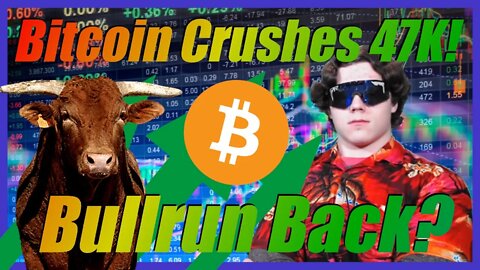 Bitcoin Rockets To $47,000! Bull Run Back? Mass Adoption Speeds Up! - 🔴 Crypto News Today 🔴
