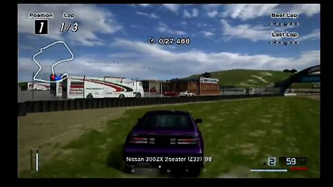 Gran Turismo 4 Walkthrough Part 41! Club Z! Race 4! Laguna Seca!! Nissan Motul Pitwork Z!