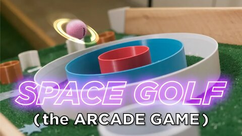 Space Golf the 3D Printed Arcade Game