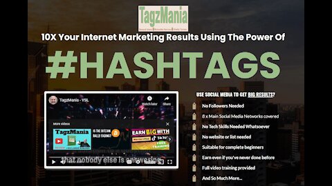 TagzMania Review - How to use a Hashtag - what does it do?