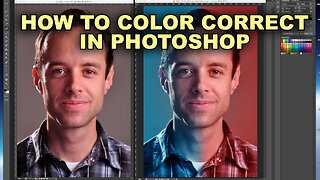 Photoshop Tutorial • How To Color Correct Photos