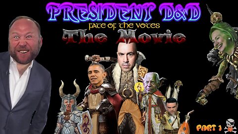 PRESIDENT D&D THE MOVIE! PART 1 #trump #biden #obama #president #aivoice #movie #funny #dnd