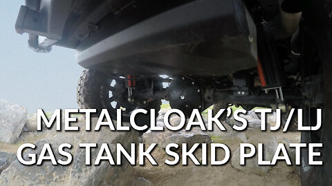 MetalCloak Gas Tank Skid Plate Promo