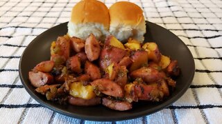 Sausage Skillet Casserole (Quick Version - Recipe Only) The Hillbilly Kitchen