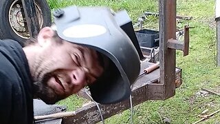 impromptu welding livestream ( equipment trailer repair)