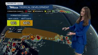 Tracking the Tropics: 2 tropical waves in the Atlantic