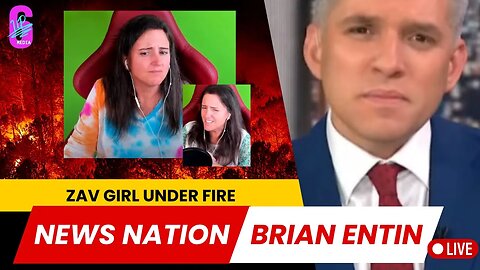 Zav Girl is NO SHOW for Brian Entin🚨The creators that support this trash🚨DAY LIVE🚨#newsnation #live