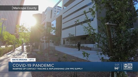 Contact tracing being ramped up in Maricopa County