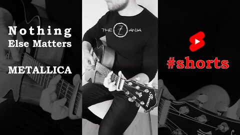 Nothing Else Matters (Short Cover) - Metallica | Acoustic Guitar #fingerstyle #shorts