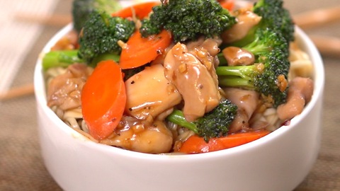 Teriyaki Chicken and Vegetables