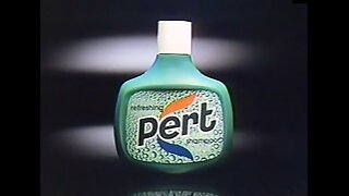 Rare 1982 Pert Shampoo Classic TV Commercial