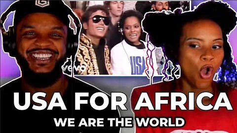 WE TRIED AGAIN! 🎵 U.S.A. For Africa - We Are the World REACTION