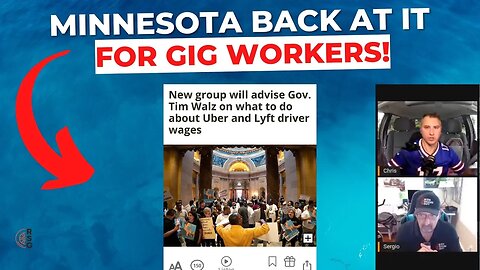 Minnesota Gig Workers Fighting For Drivers After Gov Walz Defeat