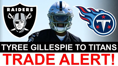 Raiders TRADE ALERT! Tyree Gillespie Dealt To Titans For Late-Round NFL Draft Pick