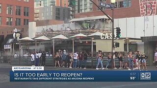 Is it too to early to reopen restaurants in Arizona?