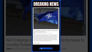 NATO Warplanes Stationed in Romania to Monitor Russian Activity on Eastern Border | #shorts #news
