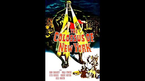 Trailer - The Colossus of New York - 1958
