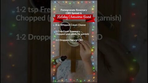 Pomegranate Rosemary CBD Spread Recipe! For Year Around Especially Christmas and The Holiday's.