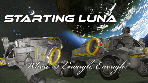 Starting Luna 04 - Space Engineers - Survival/Tutorial