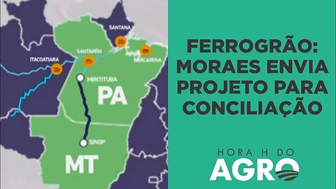 Ferrogrão: STF envia projeto da principal ferrovia do agro para conciliação | HORA H DO AGRO