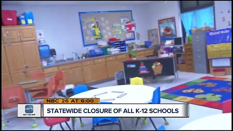 Statewide closure of all k-12 schools