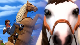 RapperJJJ LDG Clip: The Sims 4 Glitch Is Making Horses Horrifying