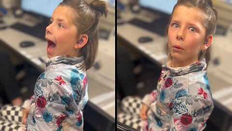 8 Years Old Girl Hears Her Own Voice For The First Time | Multiverse Of Videos